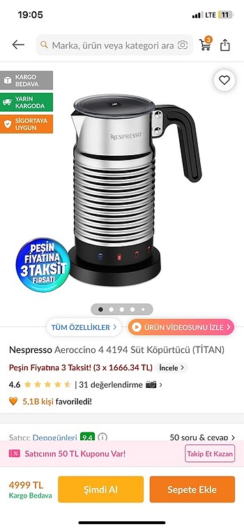 Beden Renk Nespresso kahve makinesi nespresso süt köpürtücü