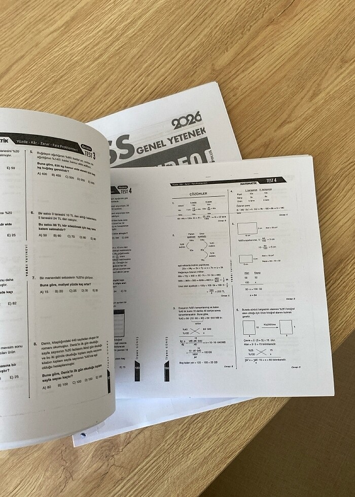 Kpss matematik konu anlatım test fotokopi - Görsel 5