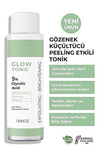 SİNOZ PEELİNG ETKİLİ TONİK
