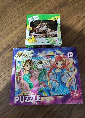 Çocuk Puzzle 2 adet 