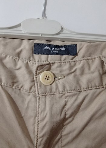 Bej Erkek Keten Pantolon - Görsel 2