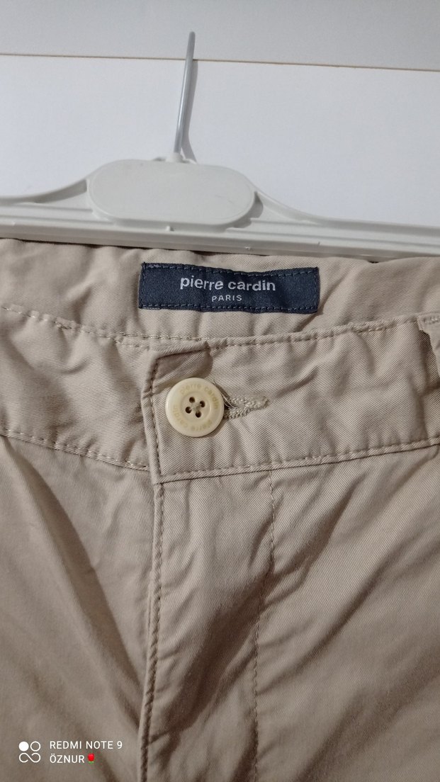 Bej Erkek Keten Pantolon - Görsel 2