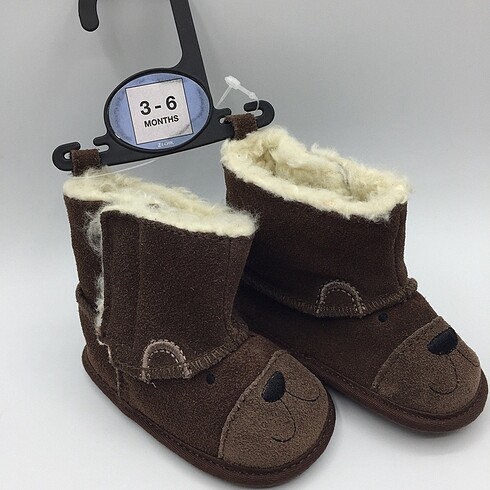 Marks and Spencer Unisex Baby (3-6 Ay) Pre-Walker Süet Bot