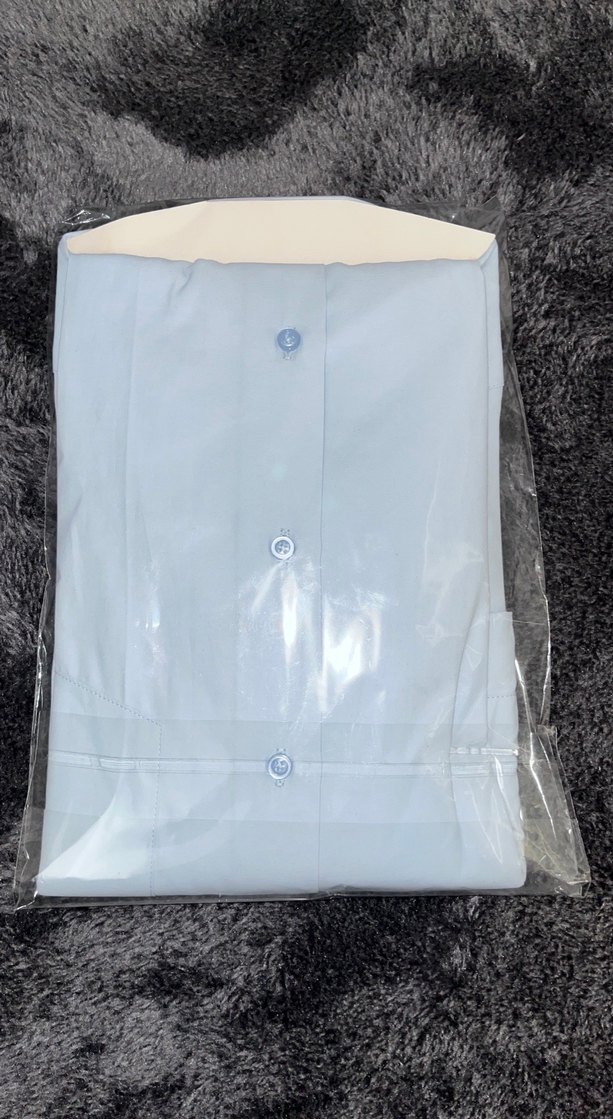 Mavi Uzun Kollu Erkek Gömlek - Görsel 3