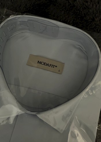 MODAFIT mavi Erkek Uzun Kollu Gömlek - Görsel 2