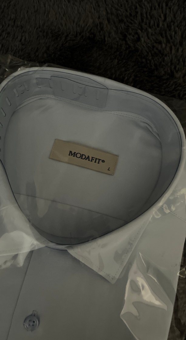 MODAFIT mavi Erkek Uzun Kollu Gömlek - Görsel 2