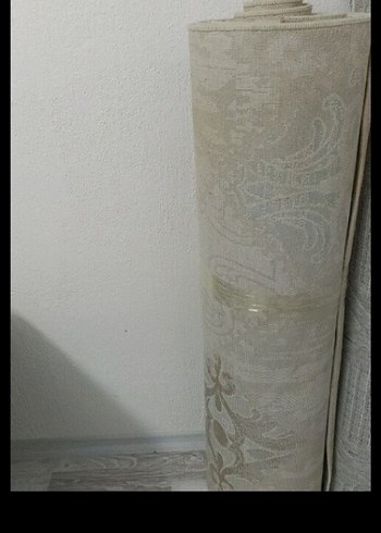 Bej Renkli Baskılı Halı