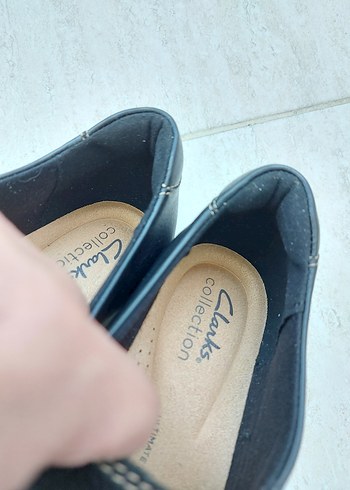 37 Beden siyah Renk Orjinal Clarks Kadın Günlük Ayakkabı