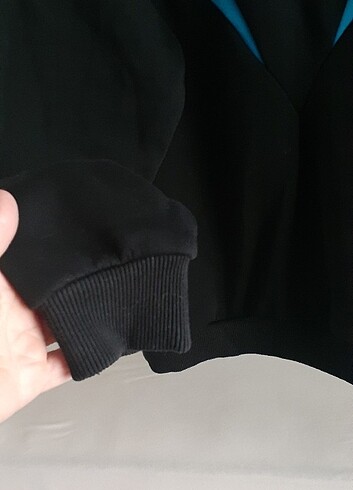 l Beden siyah Renk Unisex sweatshirt 