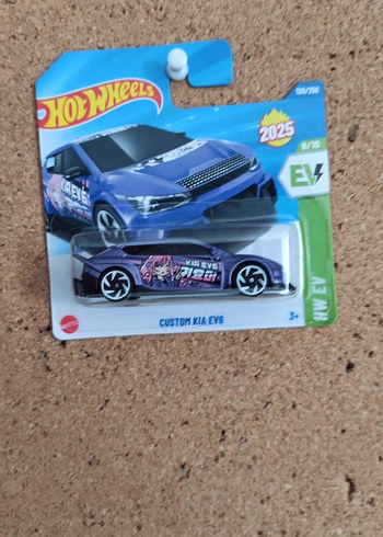 Hot Wheels Mavi Custom Kia EV6 Oyuncak Araba