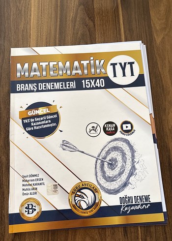 TYT Matematik Branş Denemeleri 15x40
