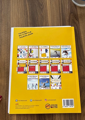 Acil Matematik 8 TYT Deneme Sınavı Kitabı