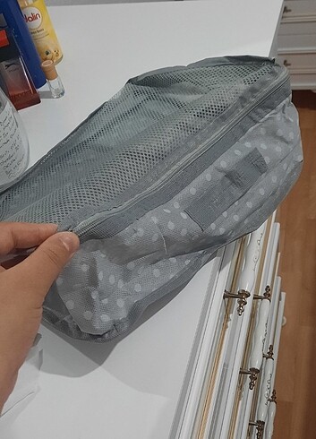 Beden gri Renk Valiz ici hurç 2 ser paket
