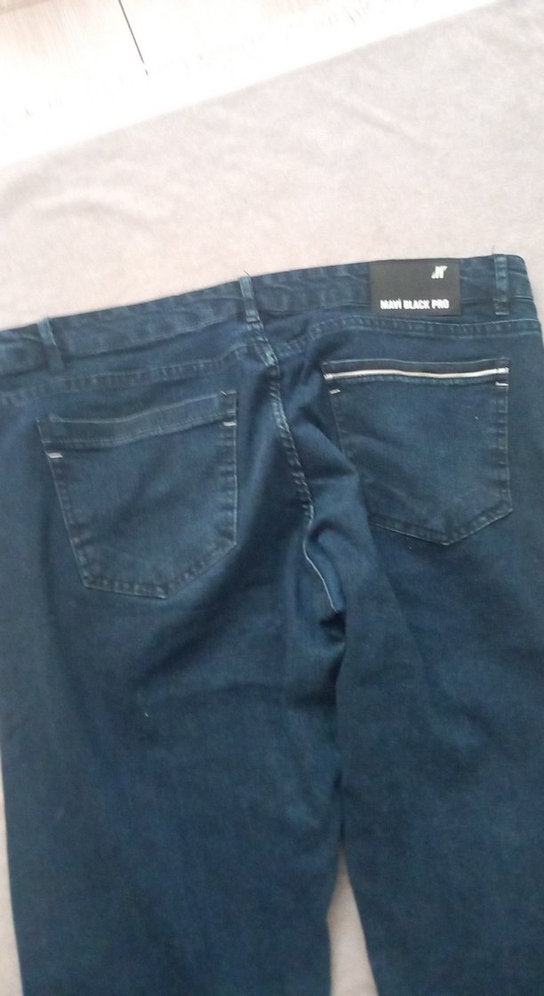 erkek normal kesim kot pantolon - Görsel 5