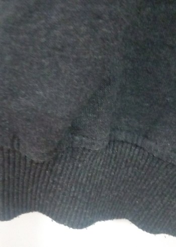 Erkek Gri Fermuarlı Kapüşonlu ceket - Görsel 8