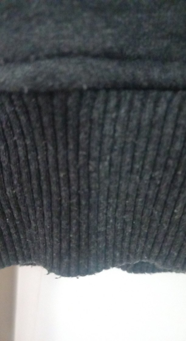 Erkek Gri Fermuarlı Kapüşonlu ceket - Görsel 5