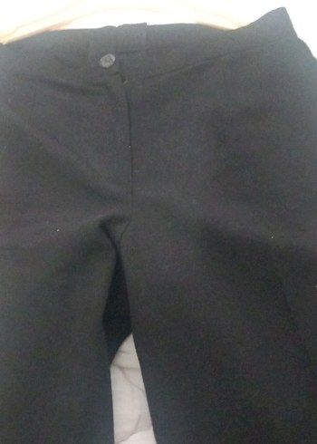 Siyah Kadın Kumaş Pantolon - Görsel 6