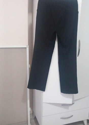 Siyah Kadın Kumaş Pantolon - Görsel 4