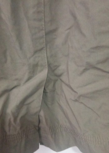 Düğmeli keten bayan ceket - Görsel 8