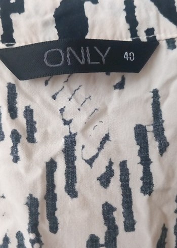 siyah gri desenli bayan gömlek - Görsel 4