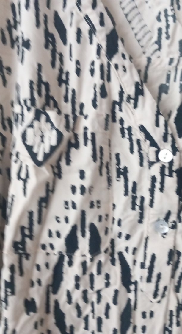 siyah gri desenli bayan gömlek - Görsel 3