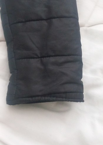 Kadın Siyah Fermuarlı İnce Mont - Görsel 8