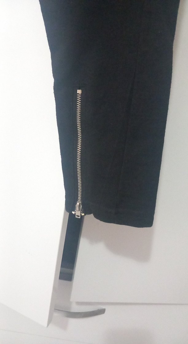 Siyah Fermuarlı eşofman - Görsel 4