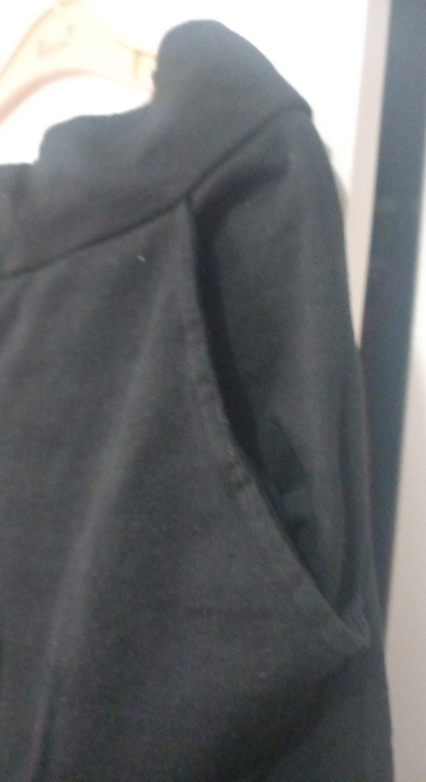 Siyah Fermuarlı eşofman - Görsel 2