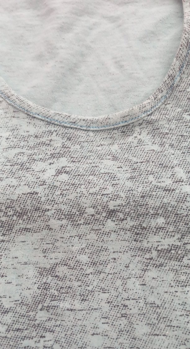 Yeşil siyah karışık renkli bay tişört - Görsel 2