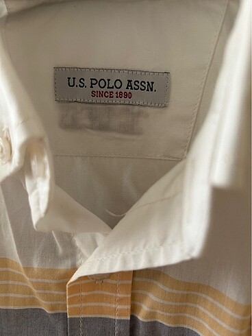 11-12 Yaş Beden U.S Polo çocuk gömlek