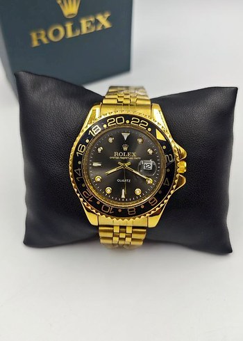 Rolex Altın Renk Klasik Erkek Kol Saati
