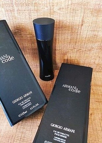 Giorgio Armani Code Erkek Parfümü Siyah - Görsel 3