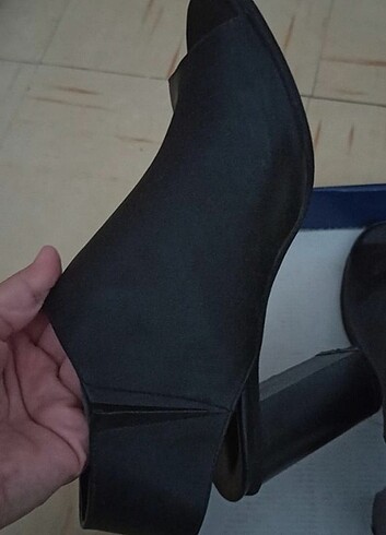 38 Beden siyah Renk Topuklu ayakkabı