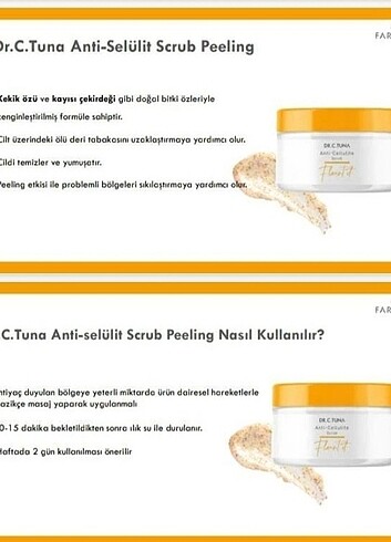 Farmasi selülit peeling - Görsel 2