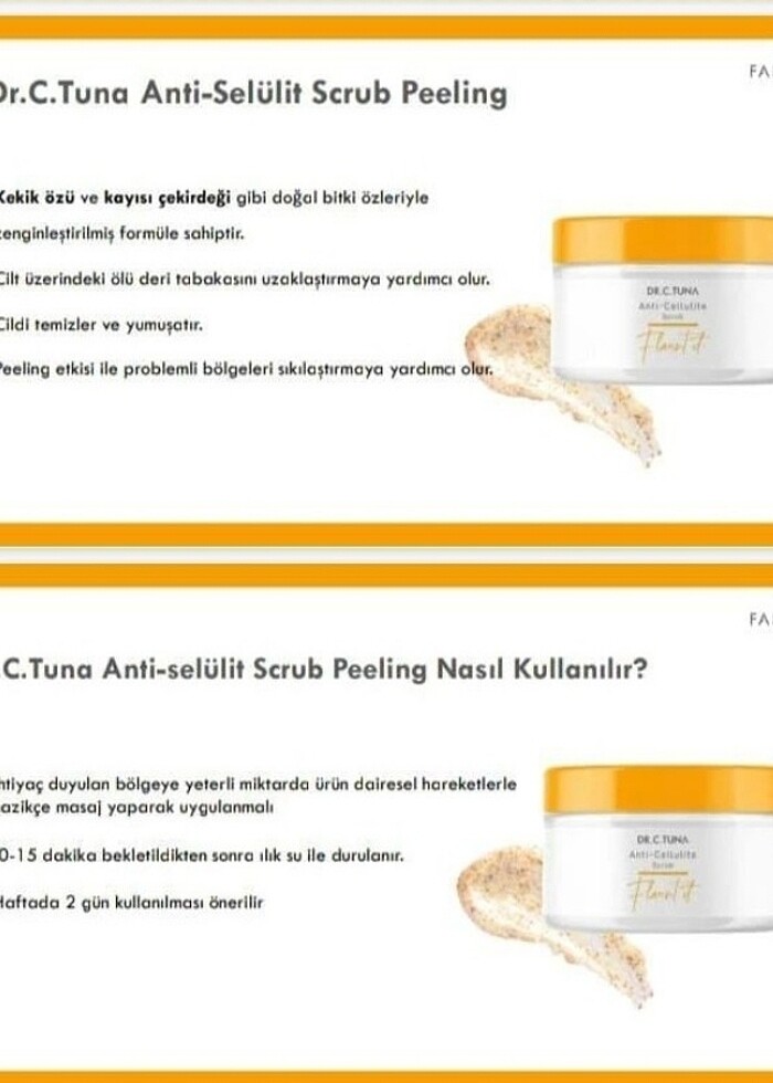Farmasi selülit peeling - Görsel 2
