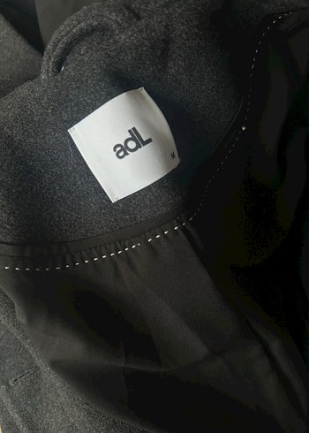 Düğmeli Antrasit Uzun Kaban - Görsel 5