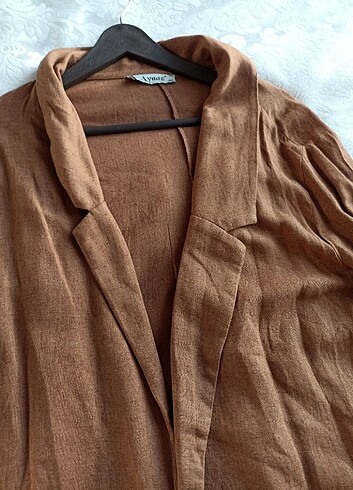 Keten ceket - Görsel 5