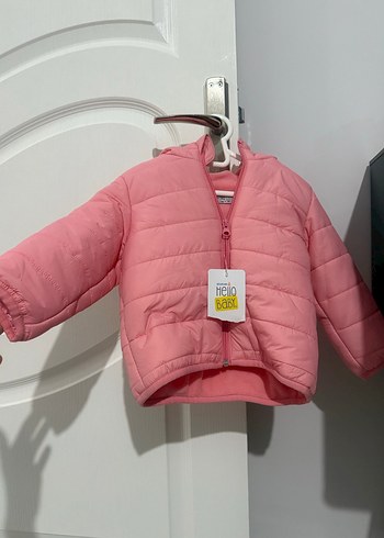 Bebek etiketli şişme  Mont - Görsel 5