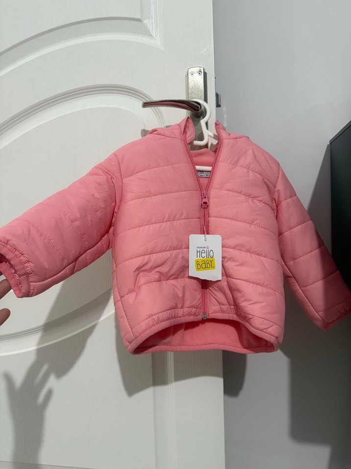 Bebek etiketli şişme  Mont - Görsel 5