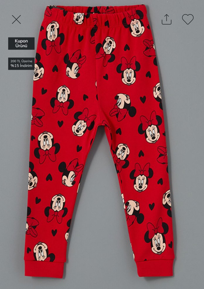 LCW marka etiketli alt üst takım - Görsel 3