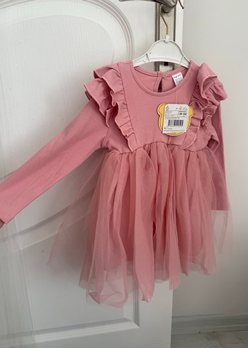 Etiketli, LCW marka tüllü çocuk/bebek Elbise - Görsel 4