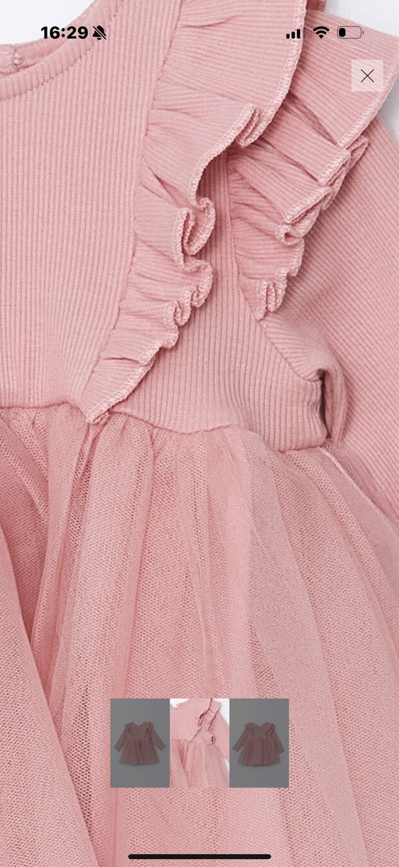 Etiketli, LCW marka tüllü çocuk/bebek Elbise - Görsel 2