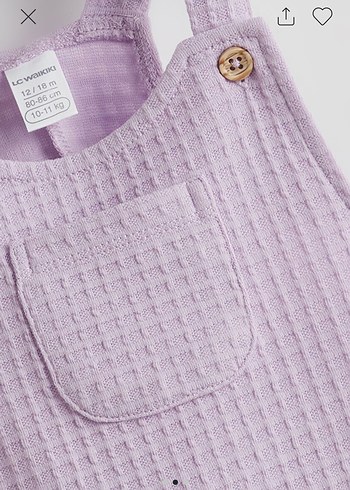 Düğmeli Askılı Salopet - Görsel 2