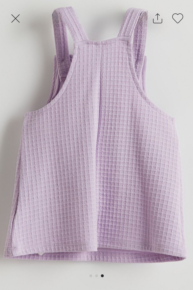 Düğmeli Askılı Salopet - Görsel 3