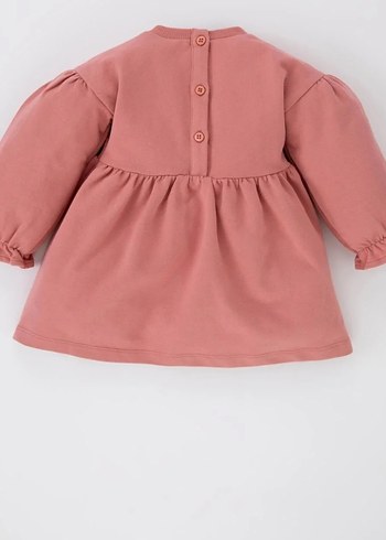 Uzun Kollu etiketli Kız Çocuk/Bebek Elbise - Görsel 2