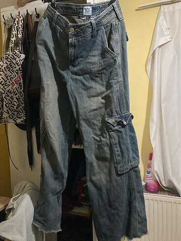 vintage kargo eskitme jean