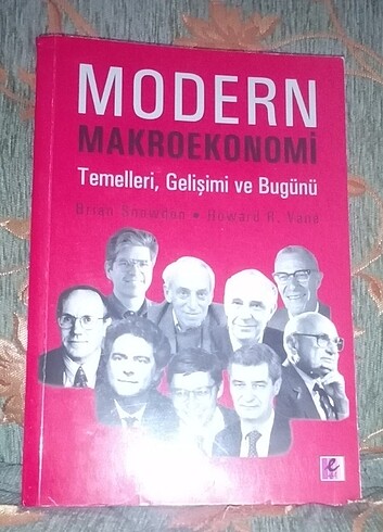 Modern Makroekonomi-Snowdon-Howard Vane-1.Basım-30 TL- (Nadir Çi