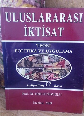 ULUSLARARASI İKTİSAT-PROF. DR. HALİL SEYİDOĞLU-17. BASKI-45 TL (