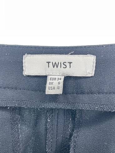 34 Beden lacivert Renk Twist Kumaş Pantolon %70 İndirimli.