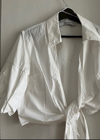 Düğmeli Bohem Keten Kadın Gömlek - Görsel 2